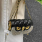 Cute Owl Bags for Women 2024 New Luxury Designer Handbag Fashion Tassel Crossbody Bag Leather Animal Print Shoulder Bag Woman
